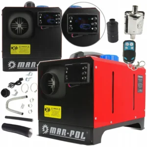 Автономний дизельний обігрівач Mar-Pol M80950 8 кВт 12V/230V переносний з LCD-екраном та пультом ДК